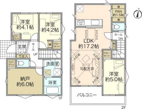 ベルガーデン三ツ沢南町第三期の画像