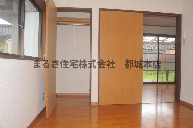 都城市鷹尾３丁目の一戸建ての収納