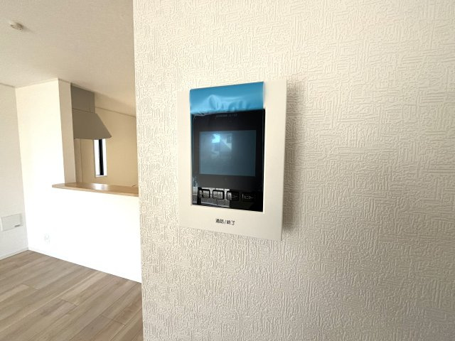 【セキュリティ】 | 仲介手数料無料！佐波小学校に通える新築戸建　防府市開出　第４－２号棟　クレイドルガーデン　アーネストワン | 録画機能付きTVモニターインターホン