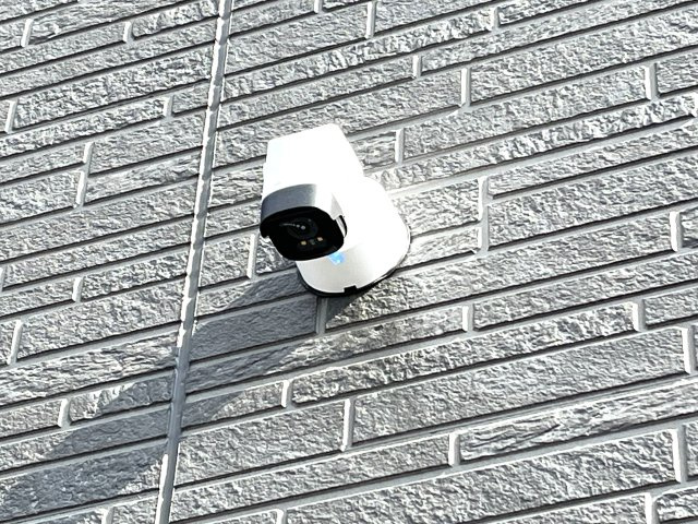 【防犯設備】 | 仲介手数料無料！佐波小学校に通える新築戸建　防府市開出　第４－２号棟　クレイドルガーデン　アーネストワン | 防犯カメラも標準装備