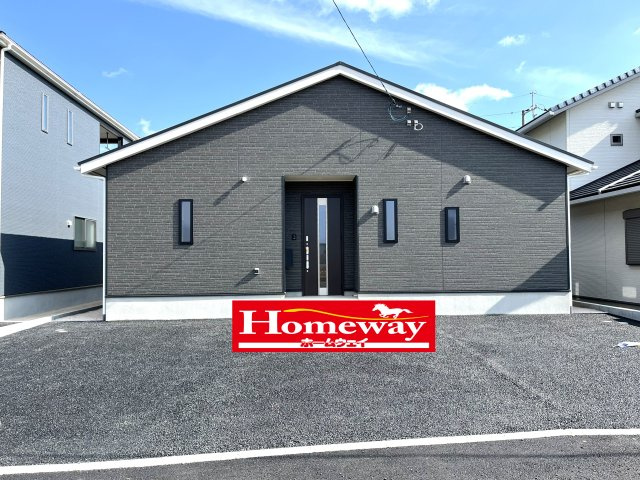 【外観】 | 仲介手数料無料！佐波小学校に通える新築戸建　防府市開出　第４－２号棟　クレイドルガーデン　アーネストワン | かわいいお家になって誕生しました