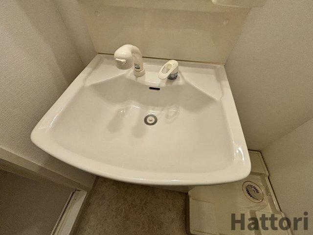 WGB江坂の洗面所