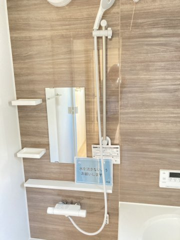 クレイドルガーデン松山市西長戸町 第1の浴室|日々の疲れを癒すお風呂付です