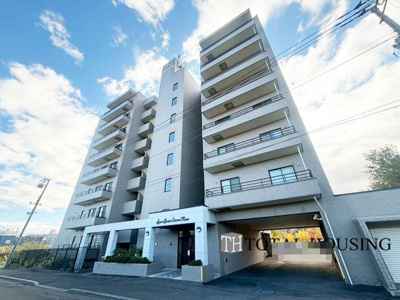 【外観】 | スクエアガーデン稲積公園 | 流行に左右されず、将来にわたって価値が継続する「上質」な佇まい。おしゃれな雰囲気や自然の潤い、親しみやすさといった暮らしを豊かにしてくれる住空間です。