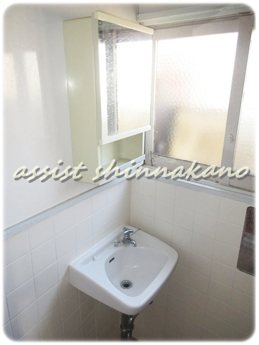 山田ハウスの洗面所