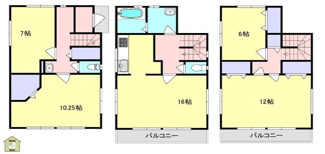 【間取り】 | 春日部市緑町3丁目　中古一戸建て