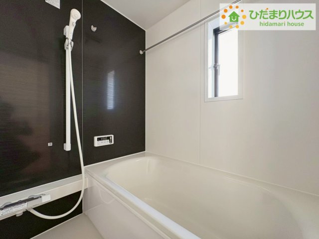 高萩市高浜町第2　新築戸建　2号棟の浴室|今日も１日お疲れさまでした。広いお風呂で疲れを癒してください、、、♡