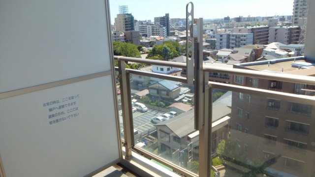 レジディア船橋Ⅰのバルコニー|バルコニー日当り良好です。