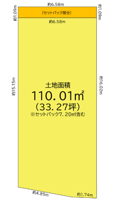 【区画図】 | 江東区亀戸５丁目の売地