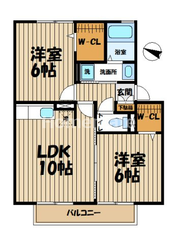 【間取り】 | ラ・メゾン・ベルテ