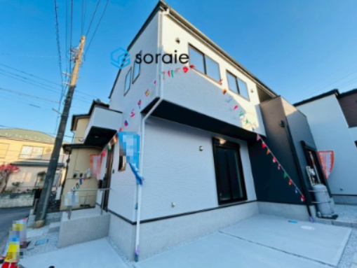 川越市むさし野2期　全2棟　新築戸建ての外観|12/11　撮影