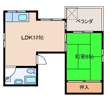 【間取り】 | 平良アパート