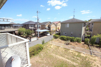 【展望】 | ガーデンファーム馬見Ｃ棟 | 角地に立地しているから眺望もバツグン