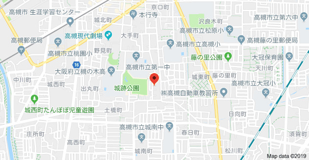 Kコンフォートの地図