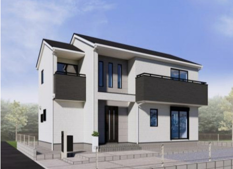 【完成予想図】 | 熊谷市新堀新田　新築戸建　全2棟　1号棟