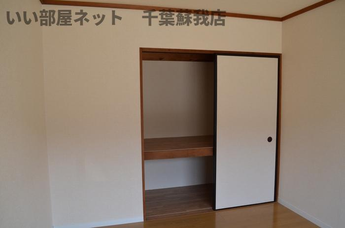 スカイハイツ池田　Bの収納|収納のためのスペースです