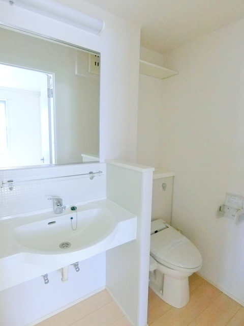 グリーン・ハイムの洗面所|独立洗面台