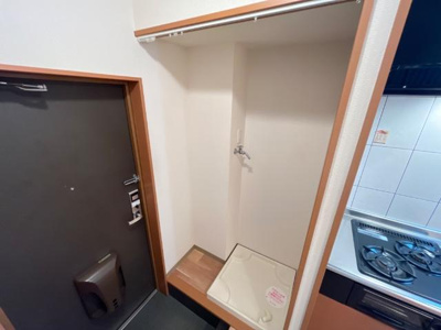 【洗面所】 | エクセルハイツ | 洗濯機置場