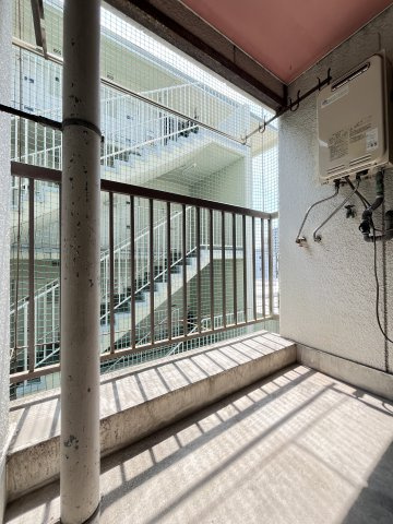シーズコート住吉のバルコニー