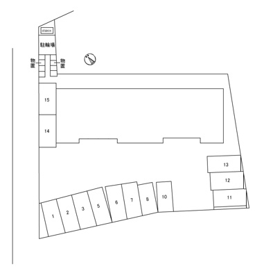 【区画図】 | シャーメゾンＭＣＳ旗ヶ崎
