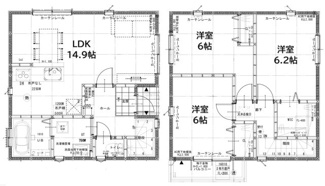 【間取り】 | グランソフィアレイリー　D号棟