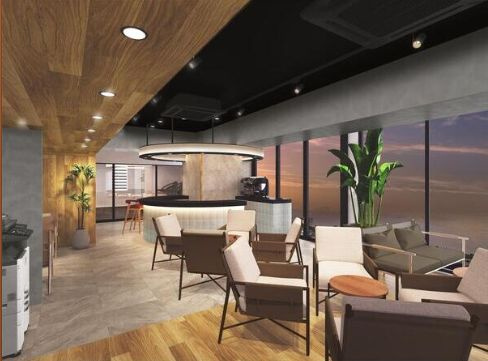 ジオエント梅田北リバーフロントのエントランス