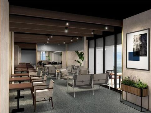 ジオエント梅田北リバーフロントのロビー