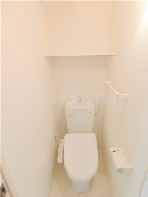 プレール・ドゥーク蒲田Ⅱのトイレ|温水暖房便座付きトイレ　