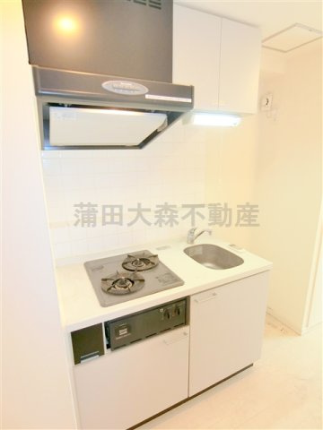 プレール・ドゥーク蒲田Ⅱのキッチン|2口ガスシステムキッチンキッチン