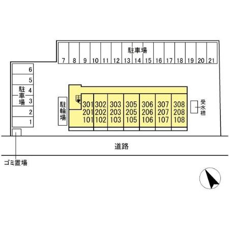 ルミエールの区画図