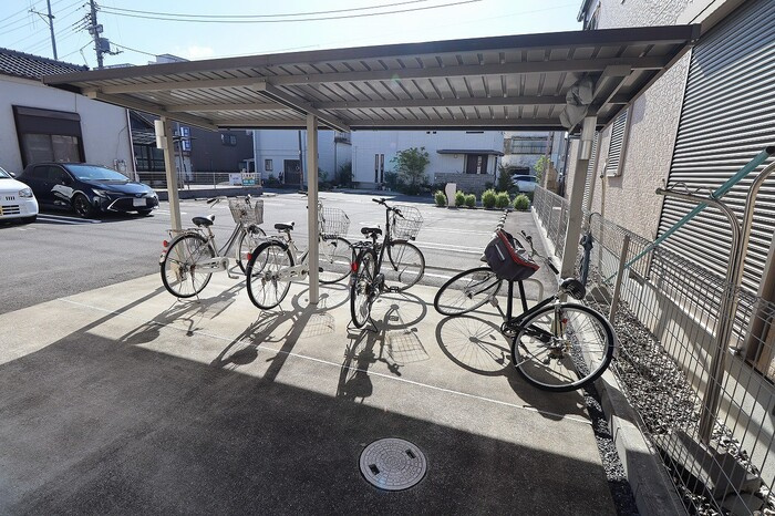 アルベージュ城北のその他共用部分|駐輪場