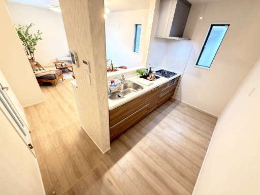 堺市美原区黒山　新築一戸建てのキッチン