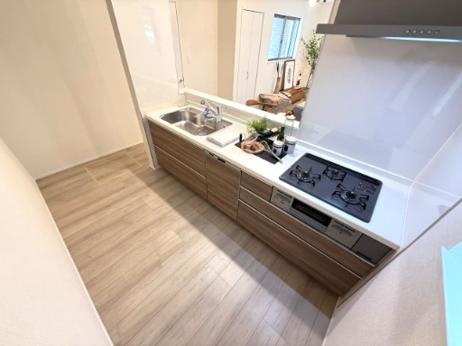 堺市美原区黒山　新築一戸建てのキッチン