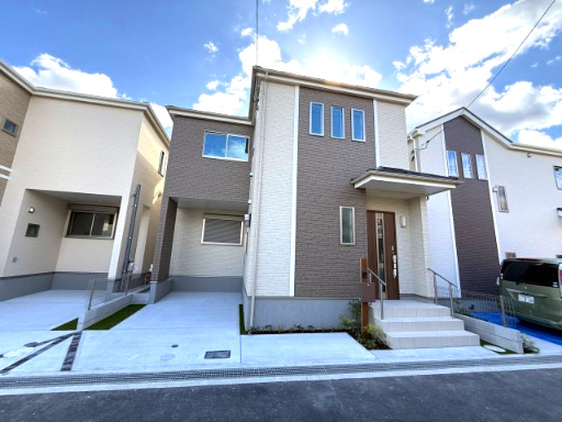 堺市美原区黒山　新築一戸建ての外観