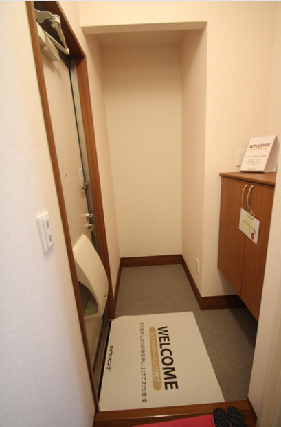 レジデンス北荒川沖の玄関