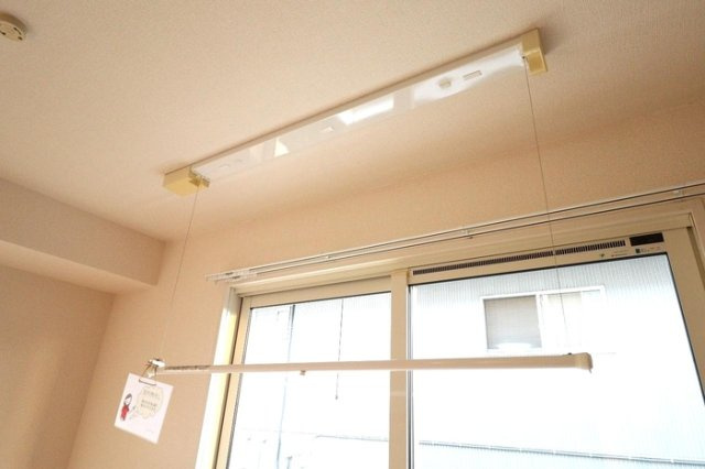 ボナール Ｂの設備|室内物干し