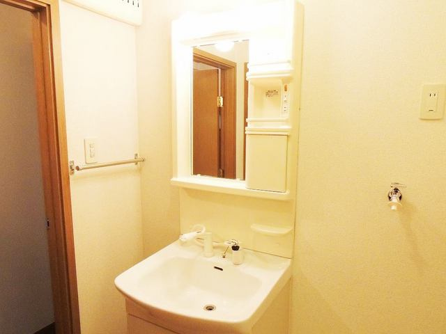 霞台ハイツＡの独立洗面台|洗面所