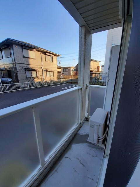 プレ・アビタシオン土浦Ⅳのバルコニー|バルコニー