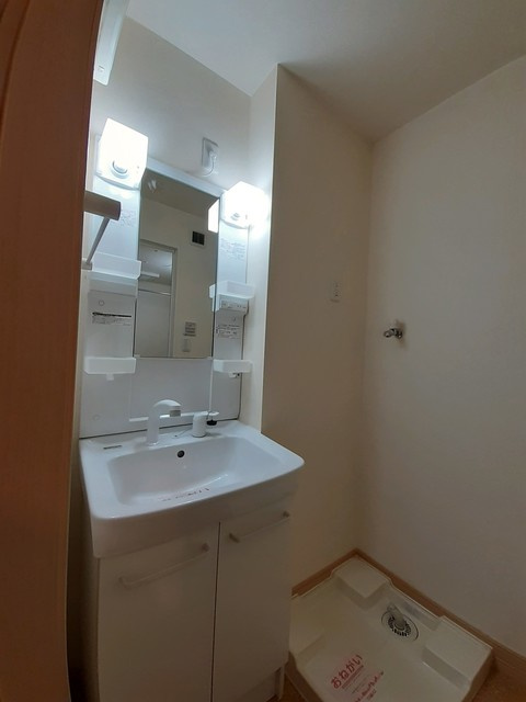 プレ・アビタシオン土浦Ⅳの独立洗面台|洗面所