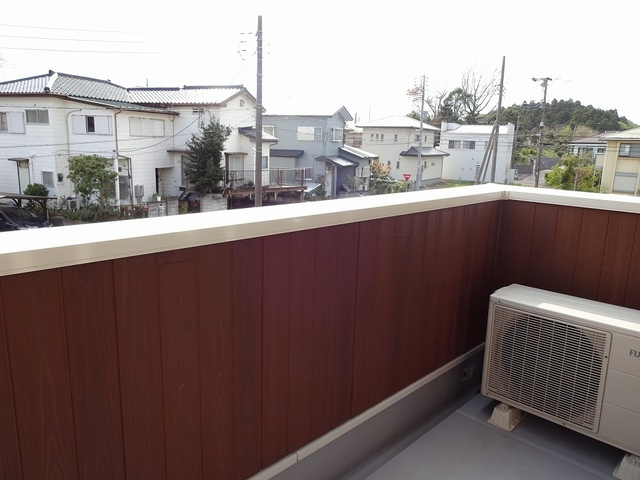 ボヌール・フラグランスＣのバルコニー|バルコニー