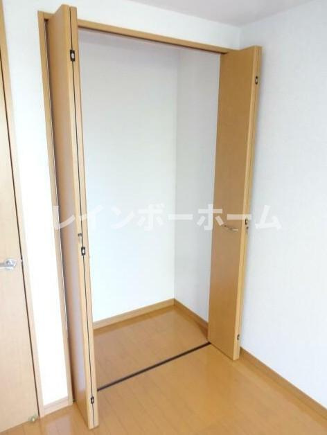 鎌ケ谷市くぬぎ山４丁目のアパートの収納|専用の収納スペースです