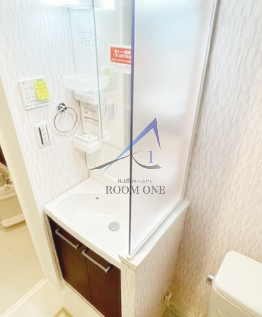 グロリアグランデの洗面所|洗面台です。