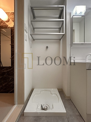 【洗面所】 | ラモーナ焼野I | ラモーナ焼野I　室内洗濯機置き場