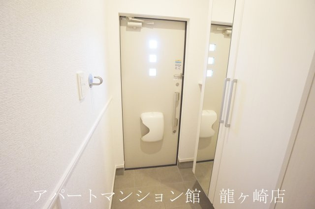 ラ・メゾン土浦Ⅰの玄関