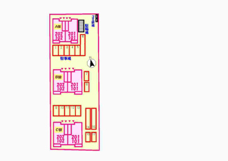 【区画図】 | メゾン　ミニョンＡ | 駐車場