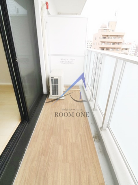 プレール・ドゥーク門前仲町Ⅱのバルコニー|バルコニーです。