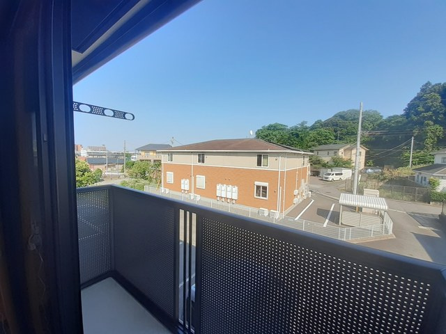 セジュール富士崎のバルコニー|※2階のバルコニーです