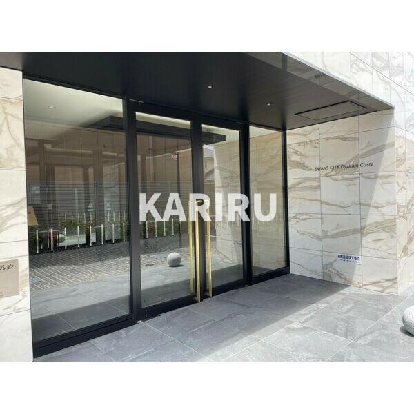 スワンズシティ大阪城コスタのエントランス