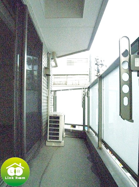 ソレイユ蔵前のバルコニー