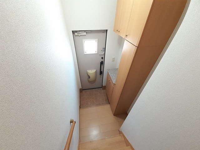 グリーンハウス　Ｄの玄関